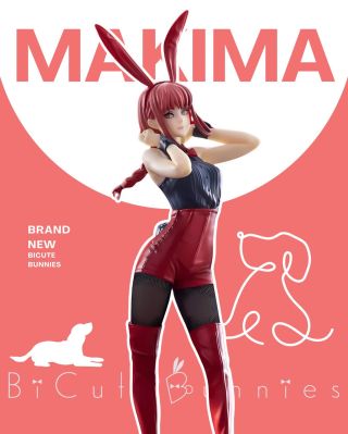 🐕✨ Straight from Chainsaw Man — Makima BiCute Bunnies Red Ver. figure! Stylish, detailed, and ready to stand out in any...