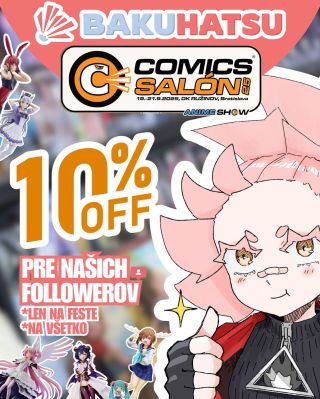 🔥 Už o chvíľu sa vidíme na Comics Salóne 2025 (19.–21.9., DK Ružinov, Bratislava)! 🔥 A nebude to hocijaký Comics Salón –...