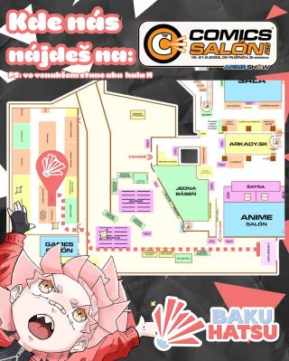 🔥 Už o pár dní sa vidíme na Comics Salóne 2025! 🔥 Nájdeš nás klasicky vo vonkajšom stane pri vstupe (hala M) mrkni na...
